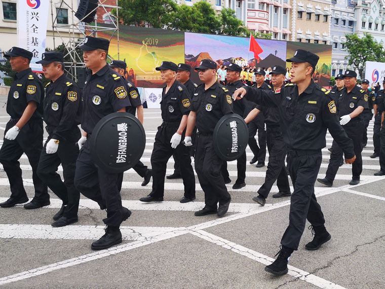 泰山國際戶外徒步大會秩序維護